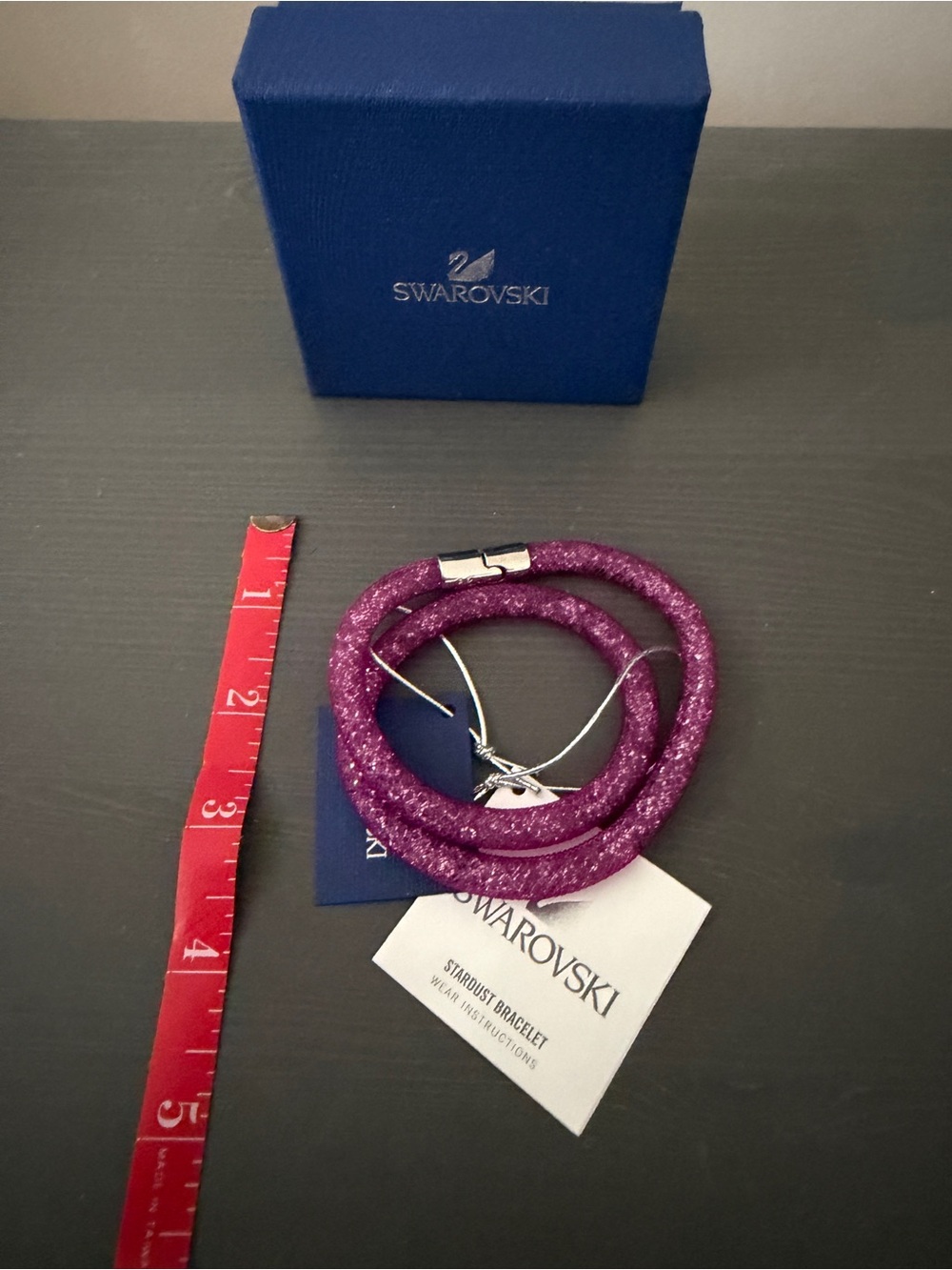 Swarovski Stardust Bracelet in Purple NWT - Picture 6 of 7